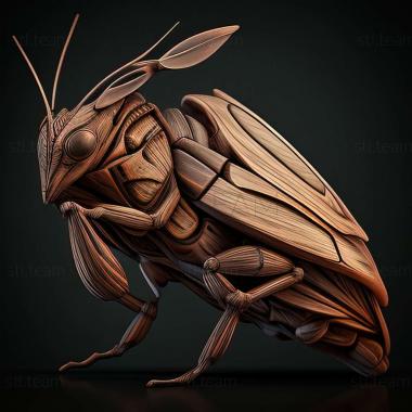 3D model Cinnyris rufipennis (STL)